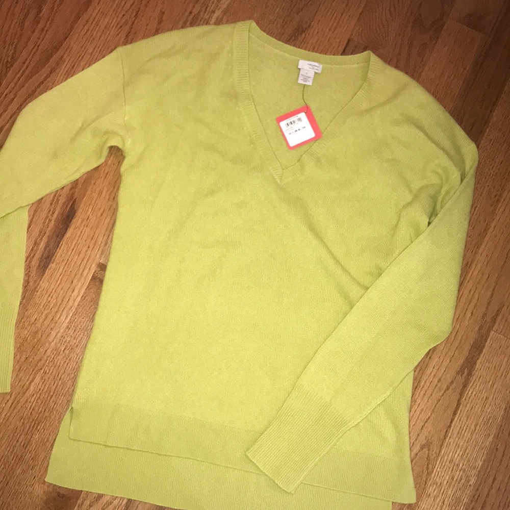cashmere sweater!